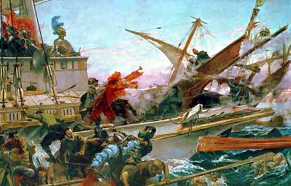 Juan Luna The Battle of Lepanto